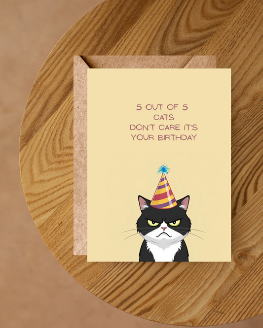 5 OUT OF 5 CATS