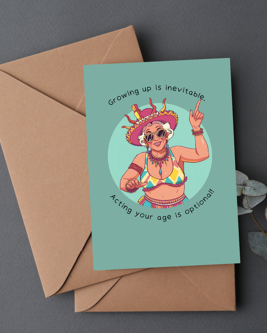 GROWING UP IS INEVITABLE