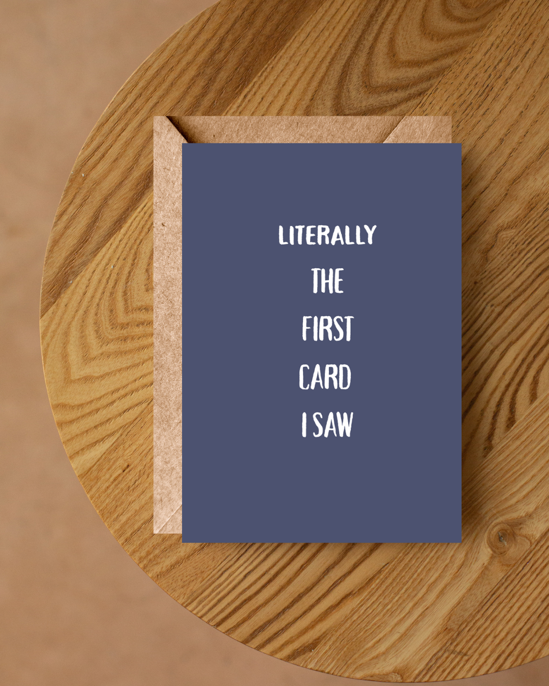 LITERALLY THE FIRST CARD I SAW