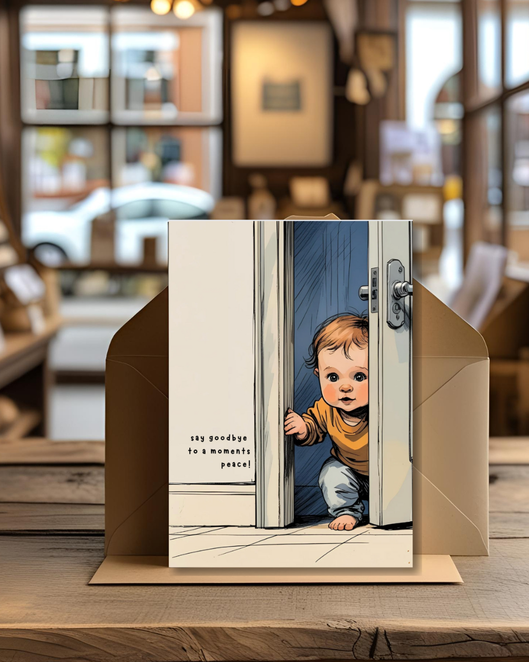 SAY GOODBYE TO A MOMENTS PEACE