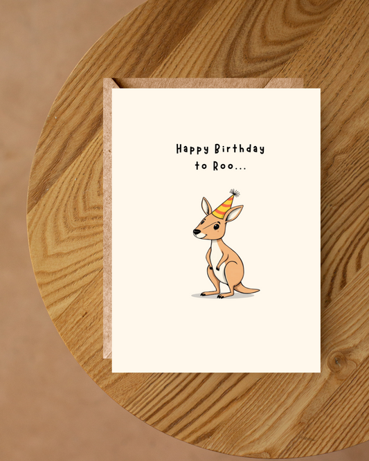 HAPPY BIRTHDAY TO ROO